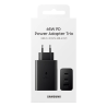 Adaptateur trio Samsung 65W sans cable