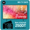 Samsung Smart Tv 75″ 4K Crystal UHD DU7000