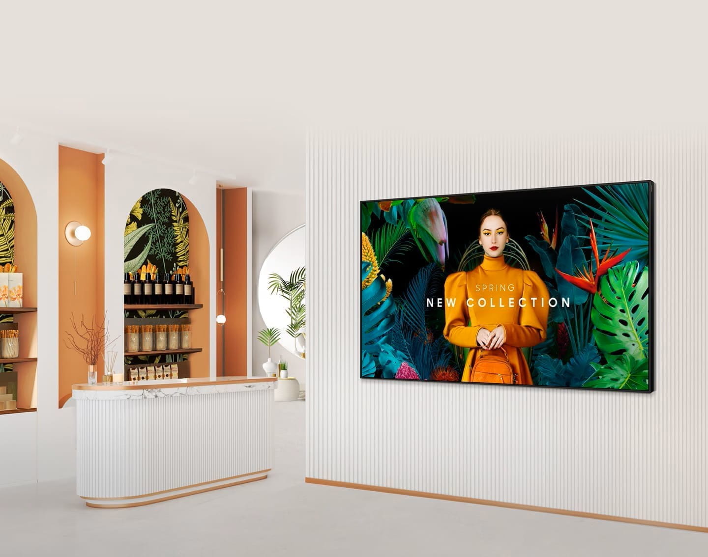 Écran Professionnel Samsung 85 pouces série QMC fiche technique