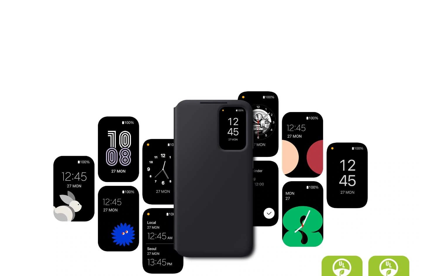 Étui Galaxy S23 FE Smart View Wallet Case fiche technique