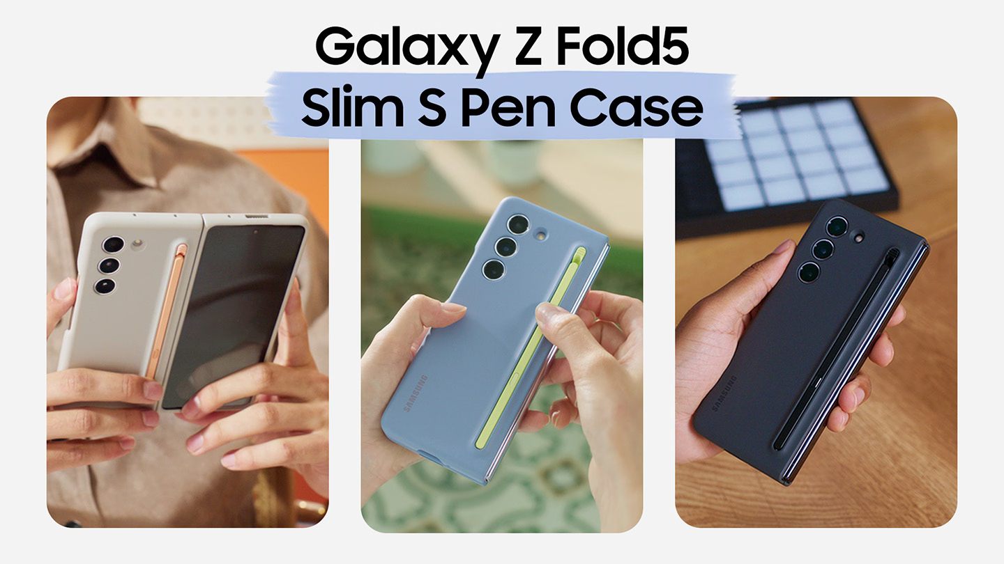 Étui Galaxy Z Fold5 Slim S Pen Case prix tunisie