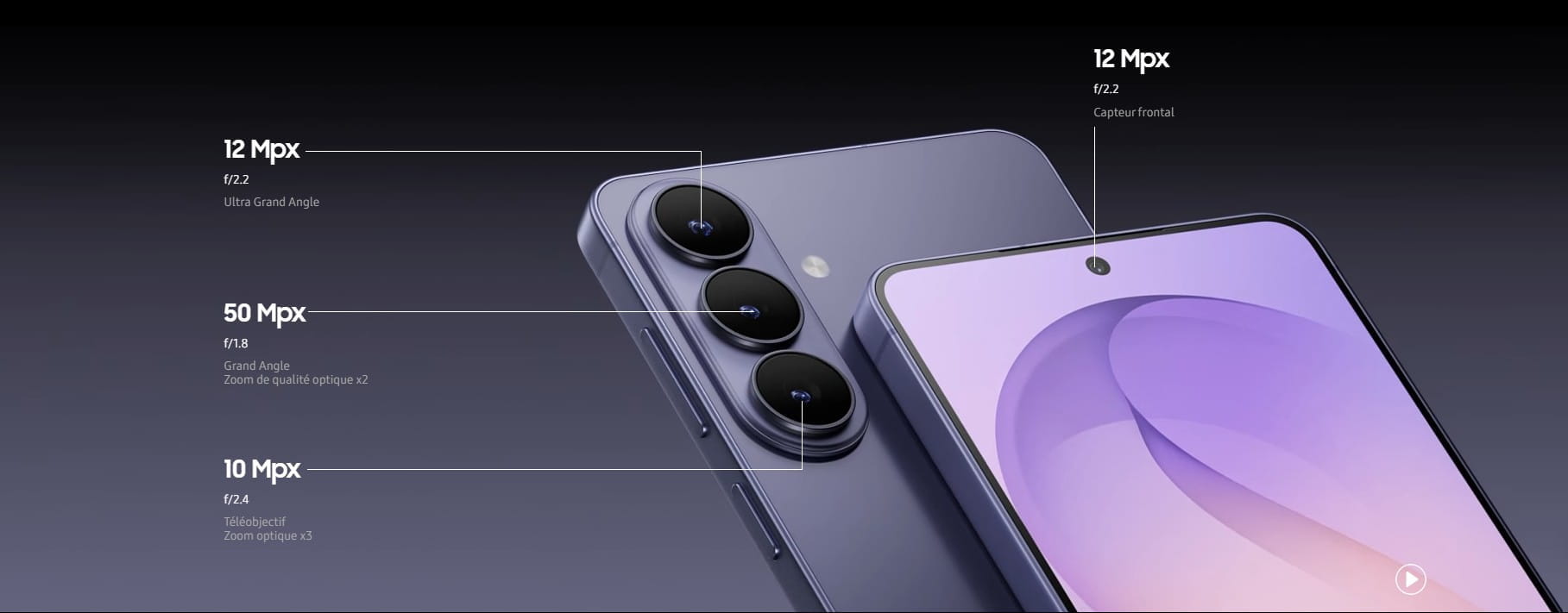 appareil photo galaxy S26