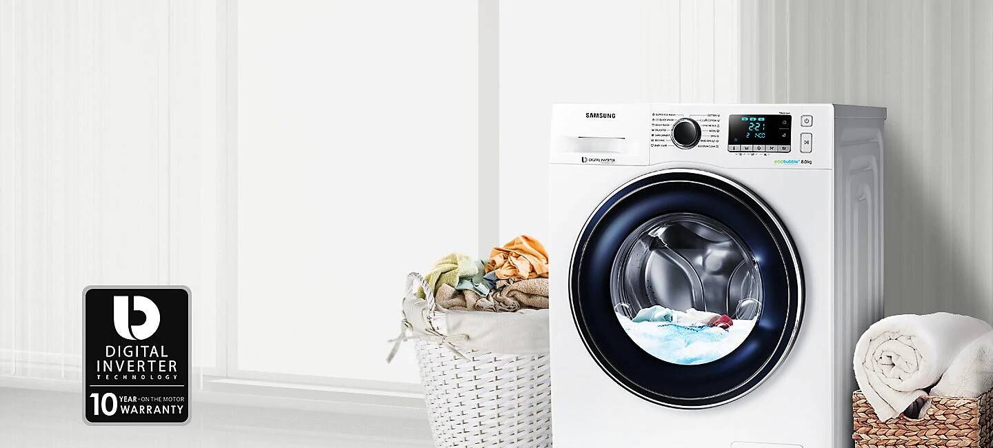Machine à Laver Samsung Frontale 8Kg fiche technique