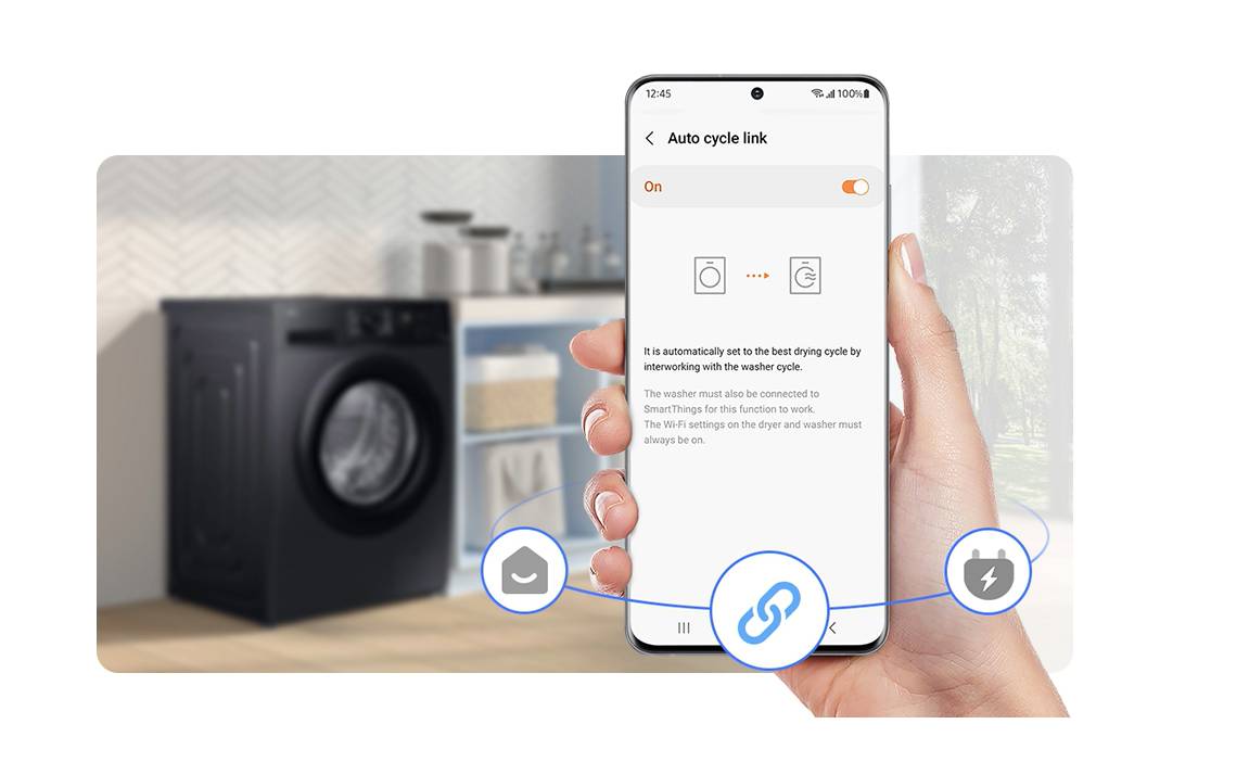 Machine à Laver Samsung avec intelligence artificielle