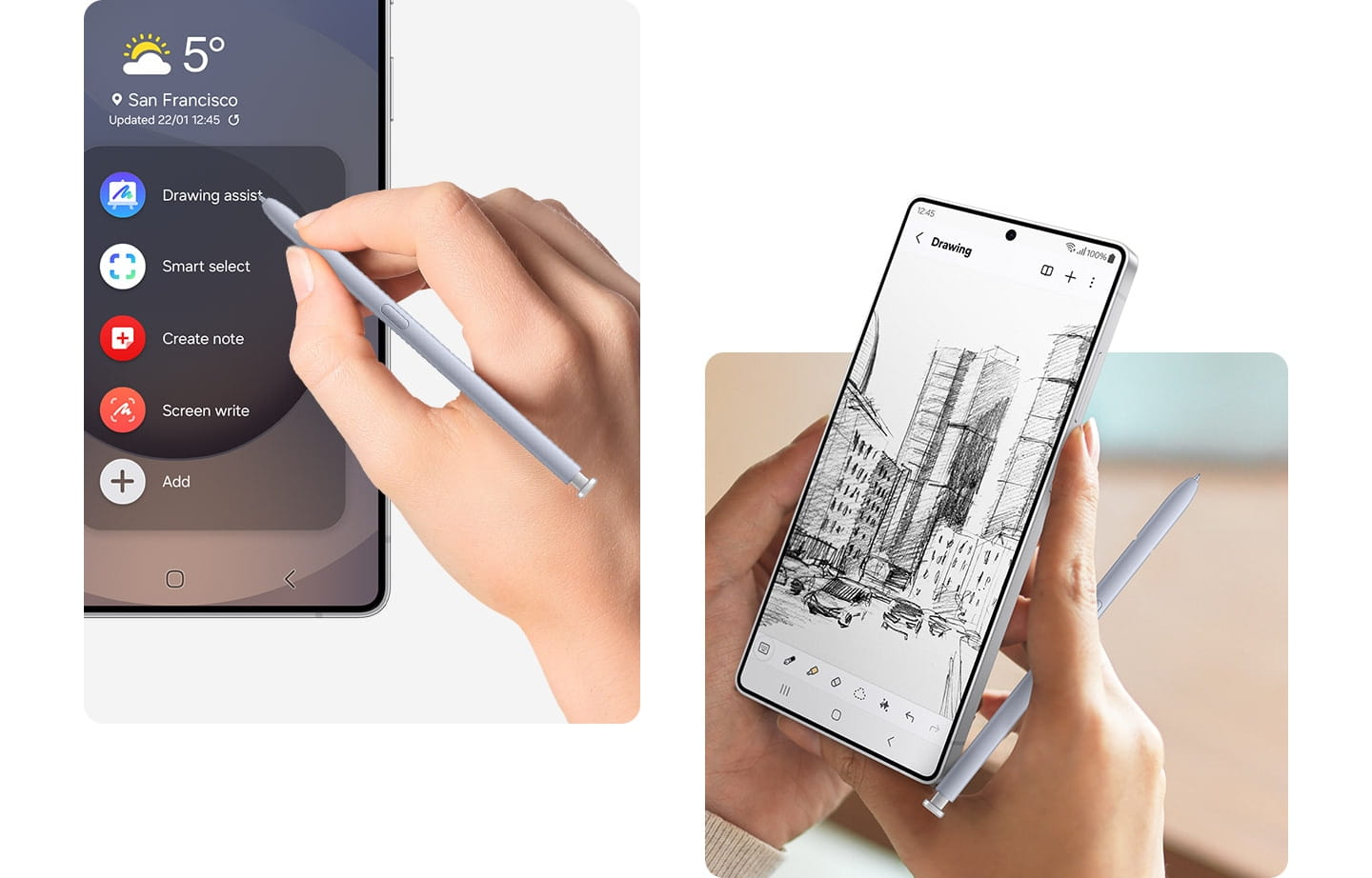 S Pen Samsung Galaxy S25 Ultra fiche technique