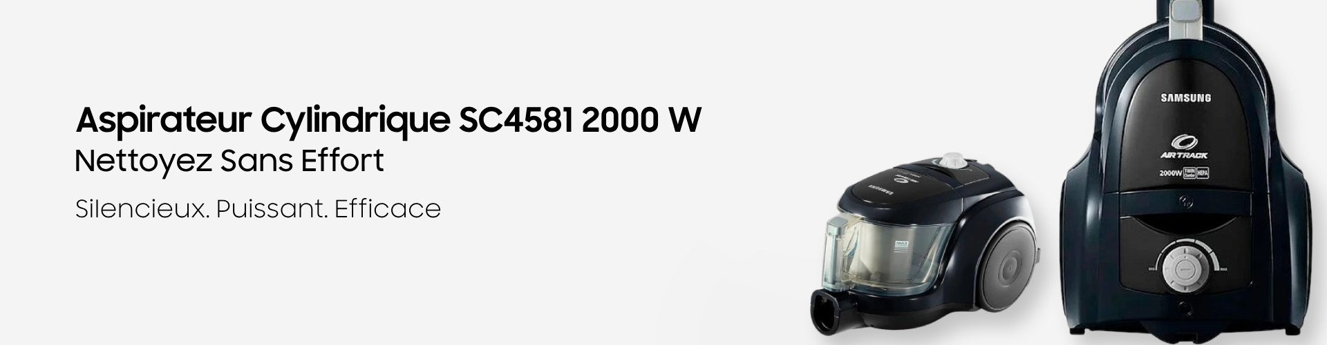 Aspirateur Cylindrique SC4581 2000 W prix tunisie