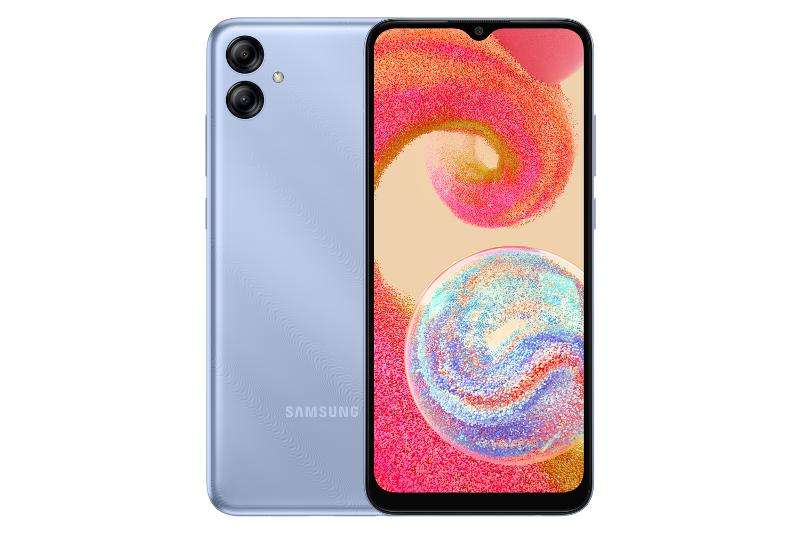 smartphone samsung galaxy a04e bleu